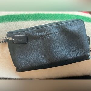 Coach Blue Leather Women's Wallet